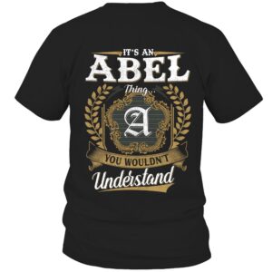It’s ABEL Thing You Wouldn’t Understand D91