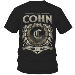 It’s COHN Thing You Wouldn’t Understand D8