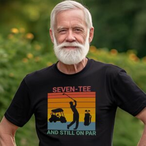 Seven-Tee and still on par shirt