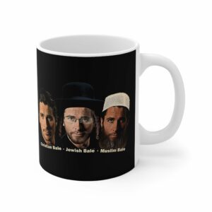 Christian Bale – Jewish Bale – Muslim Bale – Mug