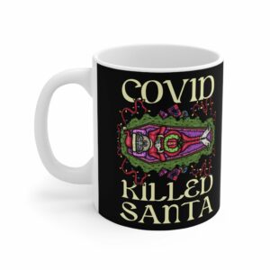 Covid Killed Santa – Mug