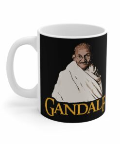 Gandalf (Gandhi) - Mug 1 Gandalf Gandhi Mug 2