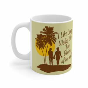I Like Long Walks On The Beach After Anal – Mug