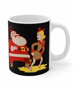 I Saw Mommy Pissing On Santa Claus Mug 1
