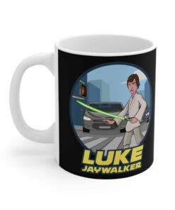Luke Jaywalker - Mug 1 Luke Jaywalker Mug 2