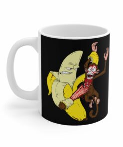 Monkey Peel - Mug 1 Monkey Peel Mug 2