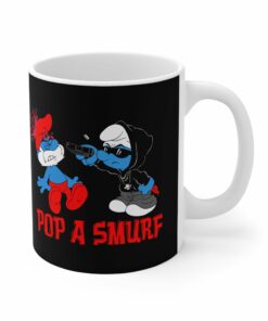 Pop A Smurf Mug 1