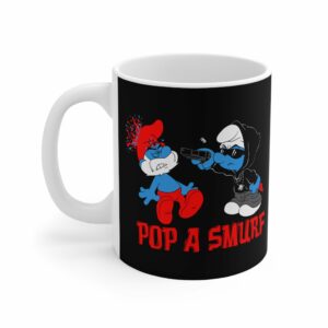 Pop A Smurf – Mug