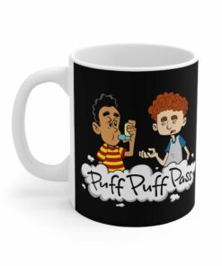 Puff Puff Pass (Inhaler) - Mug 1 Puff Puff Pass Inhaler Mug 2