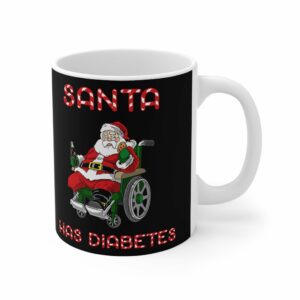 Santa Has Diabetes – Mug