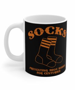 Socks - Preventing Shoe Babies For Centuries - Mug 1 Socks Preventing Shoe Babies For Centuries Mug 2