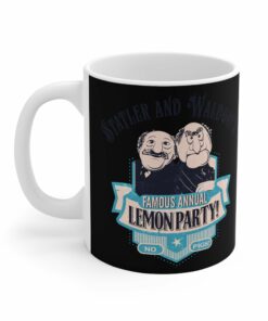 Statler And Waldorf's Famous Annual Lemon Party! (The Muppets) - Mug 1 Statler And Waldorfs Famous Annual Lemon Party! The Muppets Mug 2