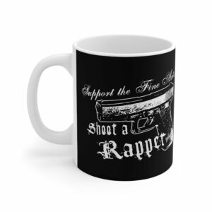 Support The Fine Arts – Shoot A Rapper – Mug