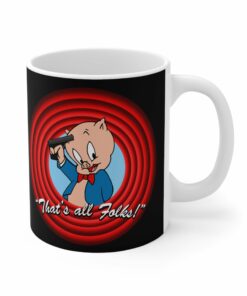 Thats All Folks Porky Pig Mug 1