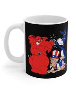 The Truth About Politics (Uncle Sam Tag-team) - Mug 1 The Truth About Politics Uncle Sam Tag team Mug 2