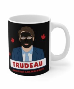 Trudeau Canadas First Black Prime Minister Mug 1