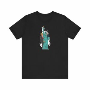 Trump Biden Statue Of Liberty – Menage A Trois