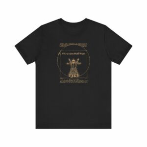 Vitruvian Half-man
