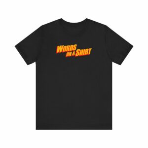 Words On A Shirt