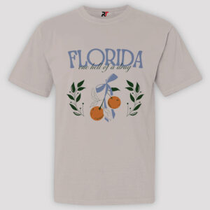 Florida One Hell Of A Drug Shirt, Taylor Swift, Orange And Tortured Poets