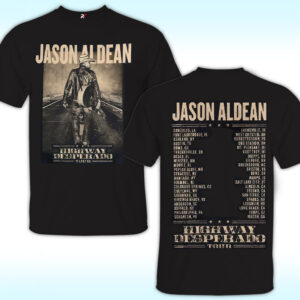 Jason Aldean Highway Desperado Tour Shirt