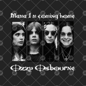 Ozzy Osbourne Shirt, Mama I’m Coming Home