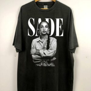 90s Vintage Sade Shirt, SADE Tour Crewneck Tshirt, Sade Pop Music Fan Shirt, Sade World Tour, Sade Pop Music Shirt, Sade Album Shirt, Sade Kiss of Lif