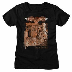 Aerosmith – Toys Album Cover Womens T-Shirt