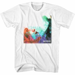 Alanis Morissette – Jagged Little Pill Album – American Classics – Solid White Adult Short Sleeve T-Shirt