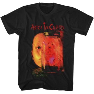 Alice In Chains – Jof Album – American Classics – Black Adult Short Sleeve T-Shirt