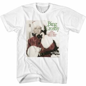 Bing Crosby – Christmas Sessions Album – Short Sleeve – Adult – T-Shirt