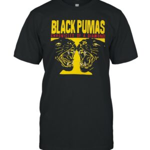 Chronicles Of A Diamond Album Black Pumas T-Shirt Black limited Edition