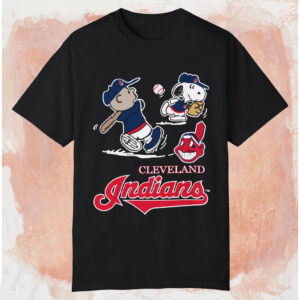 Cleveland Indians Snoopy Charlie Brown Shirt