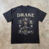 DRAKE ICONIC ALBUM HEAVYWEIGHT BLACK T-SHIRT