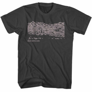 Death Cab For Cutie – Album Line Art – American Classics – Solid Gray Adult Short Sleeve T-Shirt