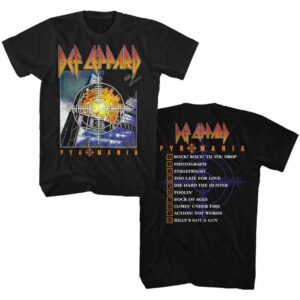 Def Leppard – Pyro Album – Short Sleeve – Adult – T-Shirt