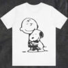 Peanuts Snoopy Hugging Charlie Brown Shirt