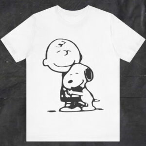 Peanuts Snoopy Hugging Charlie Brown Shirt