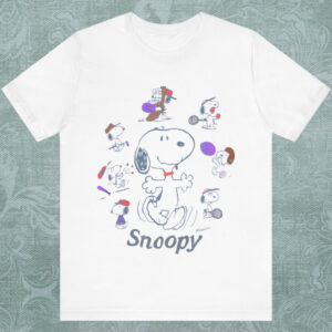 Rare Vintage Peanuts Snoopy Sport Shirt