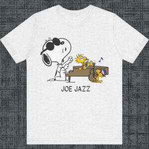 Vintage 1990s Snoopy Joe Jazz Cartoon Shirt