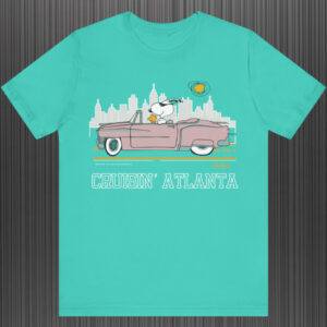 Vintage 80s Snoopy Woodstock Cruisin’ Atlanta Shirt