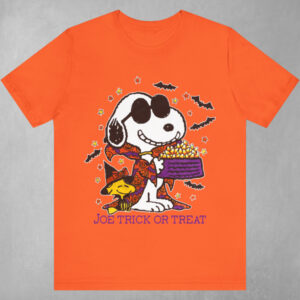 Vintage 90s Peanuts Snoopy Joe Trick Or Treat Shirt