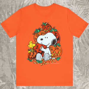 Vintage 90s Peanuts Snoopy Woodstock Halloween Shirt