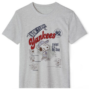 Vintage 90s Snoopy Peanuts Yankees Tee