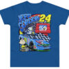 Vintage Jeff Gordon Snoopy Peanuts 50th NASCAR T-shirt