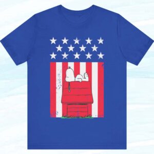 Vintage Peanuts Snoopy Americana Shirt