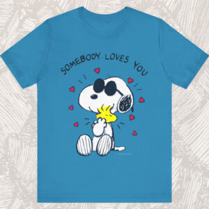 Vintage Peanuts Snoopy Somebody Loves You Shirt