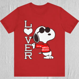 Vintage Peanuts Snoopy World’s Greatest Lover Shirt