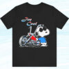 Vintage Snoopy Joe Cool Motorcycle USA Shirt