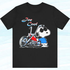 Vintage Snoopy Joe Cool Motorcycle USA Shirt